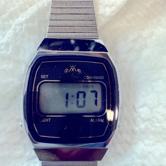 Vintage Meister-Anker LCD Digital Watch new battery working - Picture 8 of 10